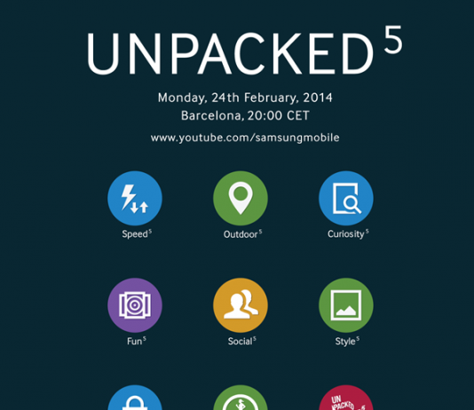 삼성전자, 갤럭시S5 언팩 티저 이미지 공개