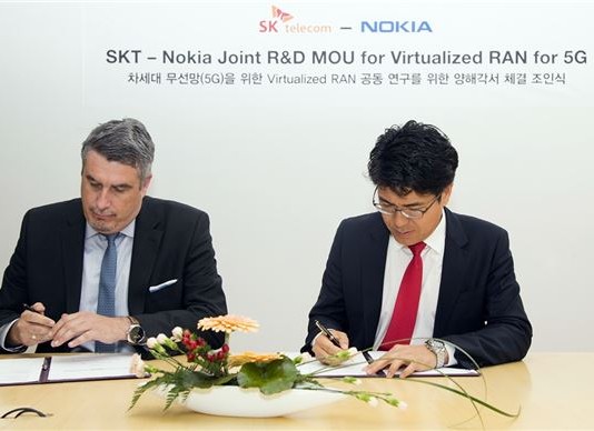 SKT-노키아, 5G 기술 공동 개발