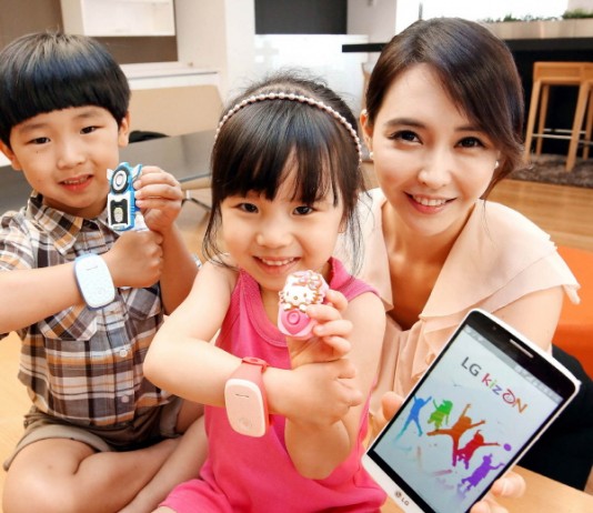 LG전자, 자녀 지킴이 웨어러블 밴드 ‘키즈온’ 출시