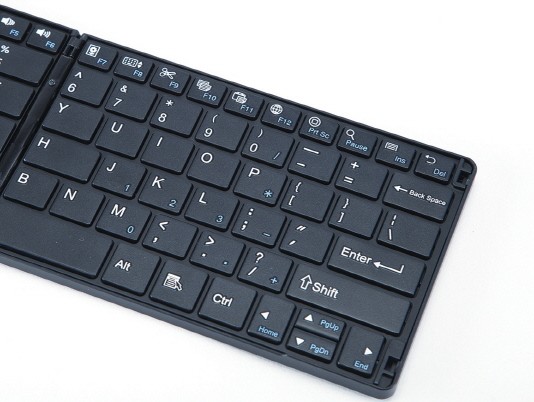 태블릿 용 접이식 블루투스 키보드