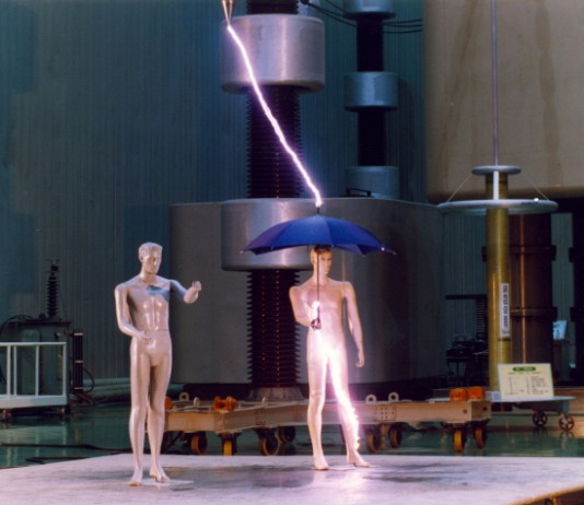 야외 활동 중 낙뢰 위험 예방 행동 요령