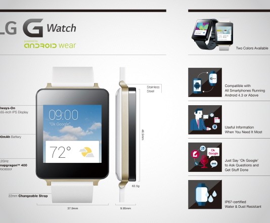‘LG G워치’ 오늘부터 글로벌 판매 시작