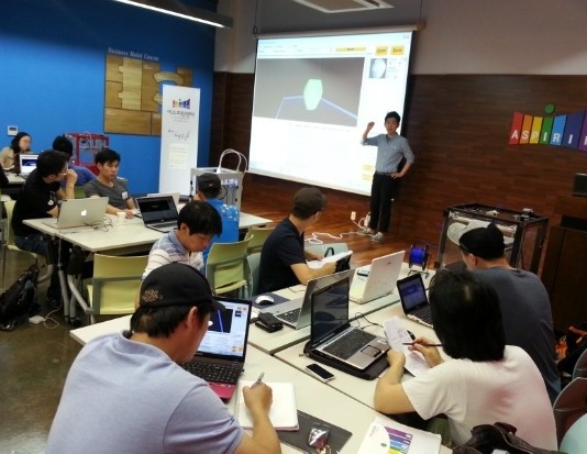 아스피린센터, 무한상상실 3D프린팅 체험 교육