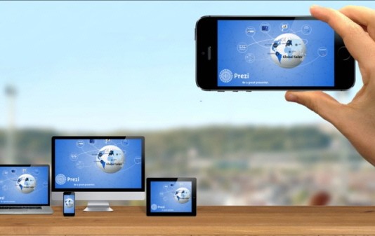 프레지, 실시간 모바일 버전 공개