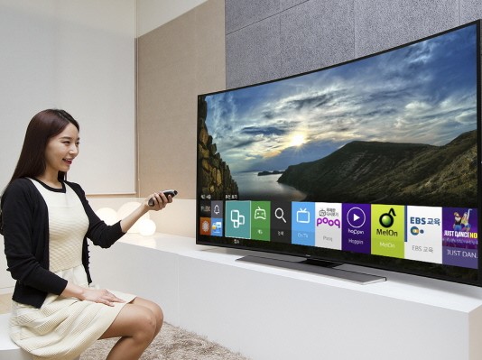삼성, 타이젠 스마트 TV 공개