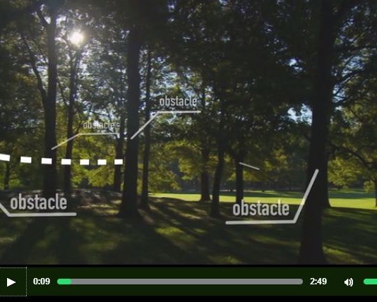 무인 항공기 드론의 장애물 회피 시스템