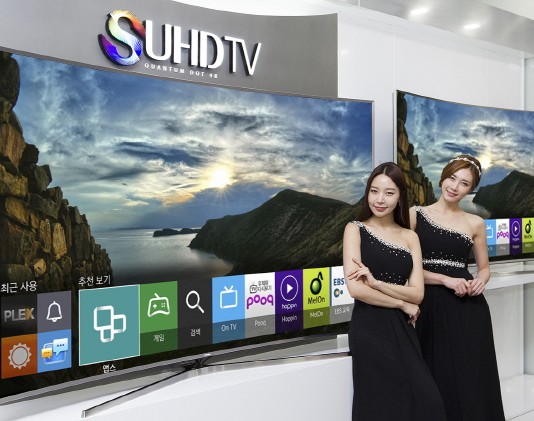 삼성전자, 타이젠 OS 적용한 SUHD TV
