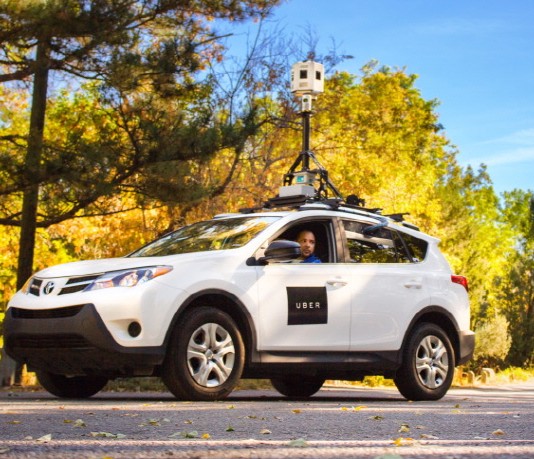 우버, 특수 카메라 차량 운행…무인차 시장 진출 야망