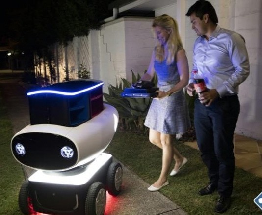 도미노피자, 로봇이 피자 배달…뉴질랜드서 완전자율 주행 시험