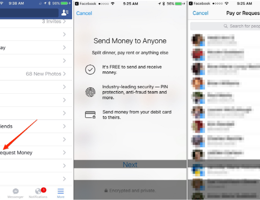페이스북, 메신저 송금 서비스 테스트…‘메신저 플랫폼 전략’ 야심 드러내