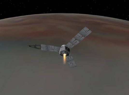 태양계 기원을 찾아서…목성 탐사선 ‘주노’ 궤도 안착