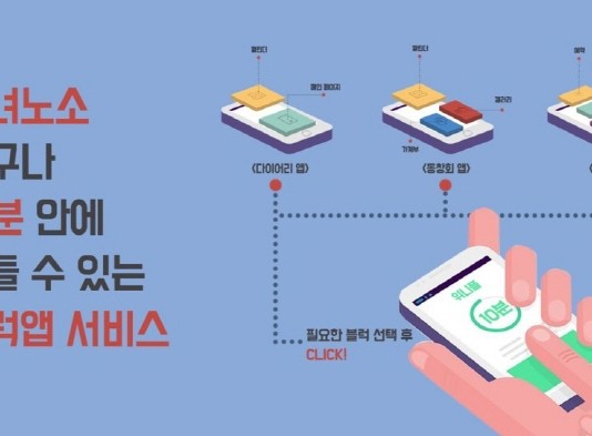 어려운 앱제작, ‘위니플’로 10분이면 뚝딱!