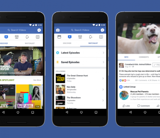 페이스북, 동영상 플랫폼 ‘와치’ 공개…유튜브 떨고 있니?