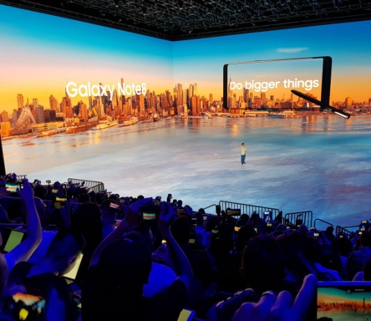 삼성전자, ‘갤럭시 노트8’ 공개