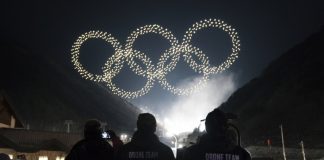 평창 ‘드론 오륜기’ 만든 인텔Drone 영상 모음