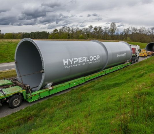 하이퍼루프, 프랑스서 실제 크기 튜브 건설