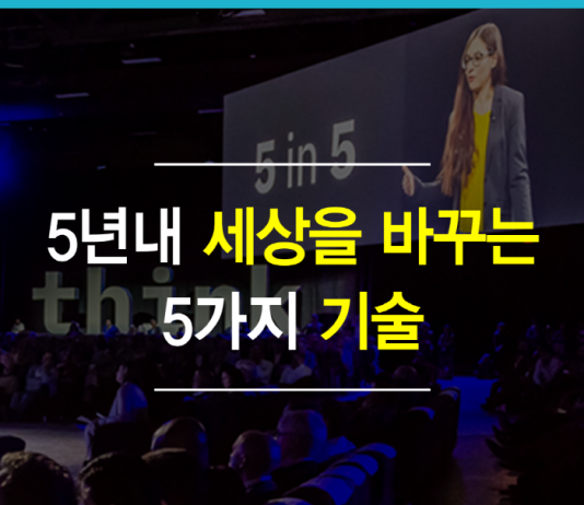 IBM , 5년내 세상을 바꿀 5가지 혁신 기술