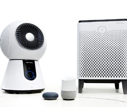 구글 홈 연동한 코웨이 공기청정기