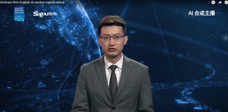 24시간 뉴스 전하는 인공지능 아나운서