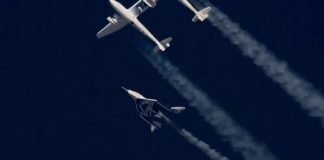 버진 갤럭틱, 유인 우주선 시험비행 성공