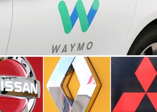 닛산-르노-미쓰비시 동맹, 구글과 로보택시 개발