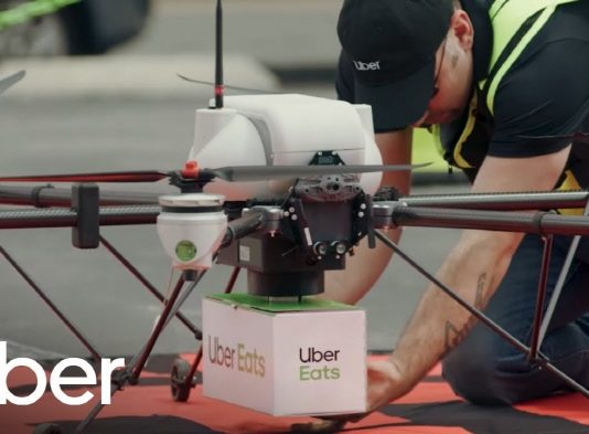 우버, 맥도날드 햄버거 드론배달 시험 시작