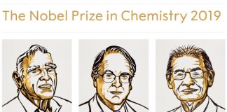 노벨화학상, 리튬이온전지 개척자 3명 공동수상
