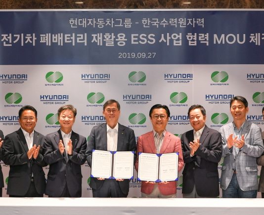 현대·기아차, 전기차 폐배터리 재활용 ESS 보급 사업 전개