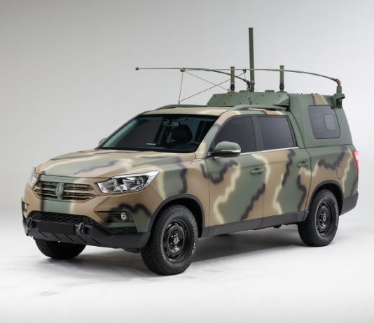 국군 지휘차로 쌍용차 ‘렉스턴 스포츠’ 선정