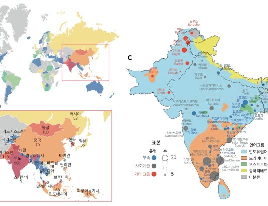 한국 주도 64국 219민족 유전체 DB 공개…”네이처 표지 장식”