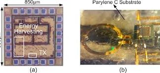 깨알 크기 생체이식 초저전력 무선 송신칩 개발