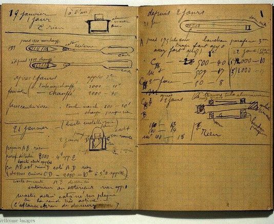 퀴리부인 연구노트, “100년 지난 지금도 방사능 방출”