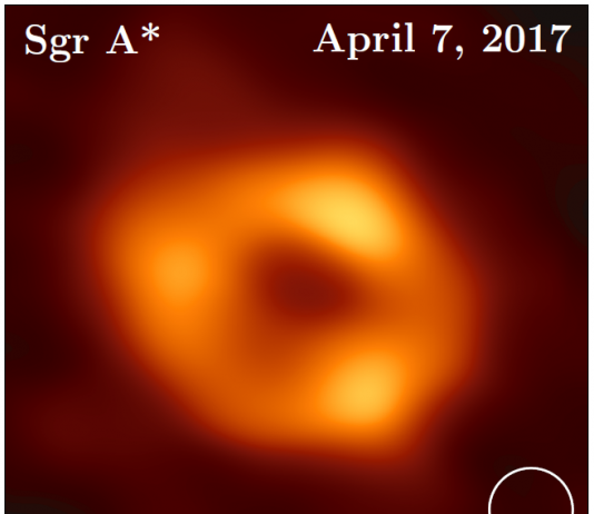 사상 첫 우리은하 중심 블랙홀 촬영